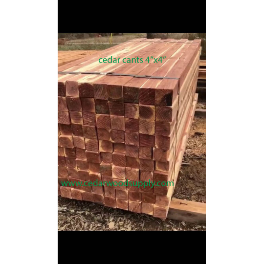 GỖ TUYẾT TÙNG ĐỎ (RED CEDAR CANTS) GỖ TUYẾT TÙNG ĐỎ (RED CEDAR CANTS)